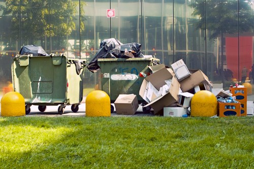 Eco-friendly disposal during garage clearance in Wembley