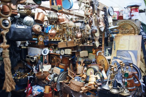 Sorting items during house clearance