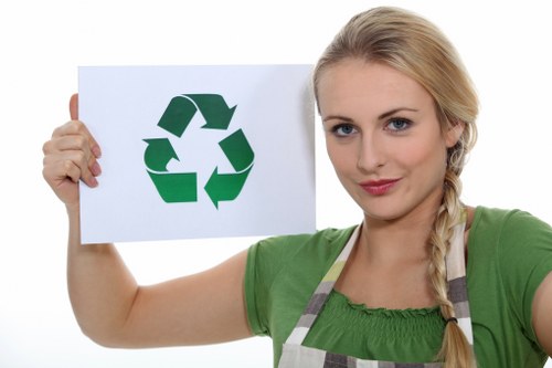 Eco-friendly disposal of office waste